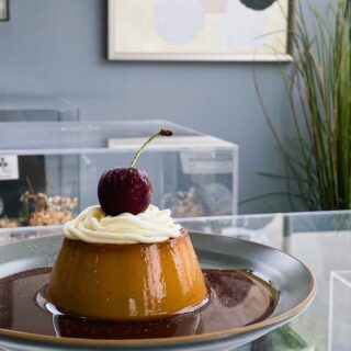 @cafeno888 . ︎Cherry Pudding.  ︎Cherry Ice Cream Pudding.  …